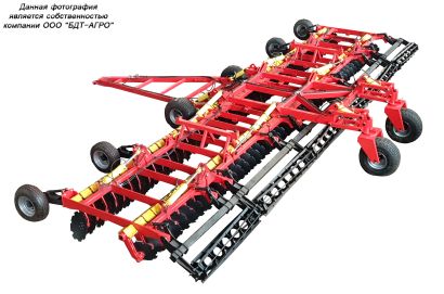 Борона дисковая КОРТЕС® на эластомерах от 1,8 до 12,1 метров на дисках 560 мм