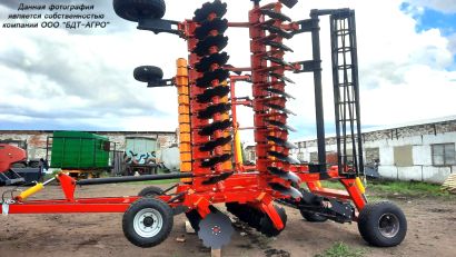 Борона дисковая КОРТЕС® на эластомерах от 1,8 до 12,1 метров на дисках 560 мм