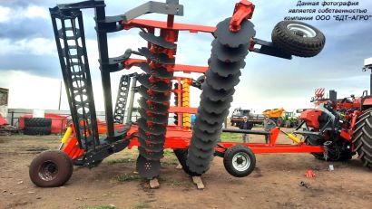 Борона дисковая КОРТЕС® на эластомерах от 1,8 до 12,1 метров на дисках 560 мм