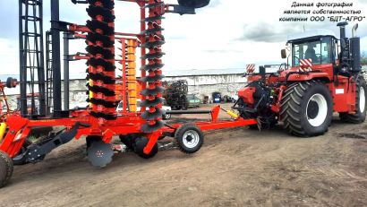 Борона дисковая КОРТЕС® на эластомерах от 1,8 до 12,1 метров на дисках 560 мм