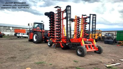 Борона дисковая КОРТЕС® на эластомерах от 1,8 до 12,1 метров на дисках 560 мм