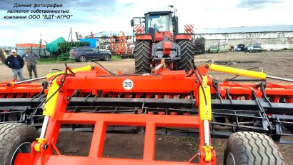 Борона дисковая КОРТЕС® на эластомерах от 1,8 до 12,1 метров на дисках 560 мм