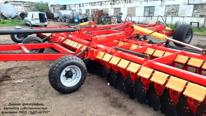 Борона дисковая КОРТЕС® на эластомерах от 1,8 до 12,1 метров на дисках 560 мм