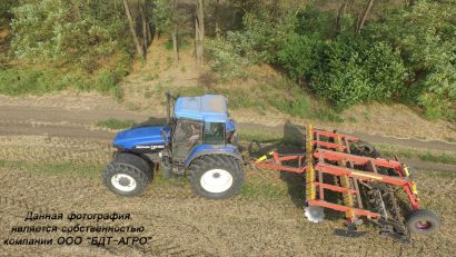 Борона дисковая КОРТЕС® на эластомерах от 1,8 до 12,1 метров на дисках 560 мм