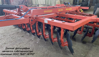 Борона дисковая БДМ-А двухрядная (узел СНАРУЖИ сферы диска) от 1,2 до 9,3 метров