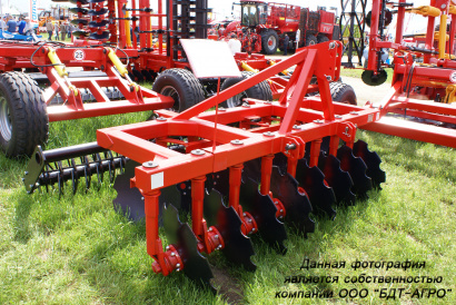 Борона дисковая БДМ-А двухрядная (узел СНАРУЖИ сферы диска) от 1,2 до 9,3 метров