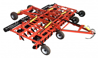 Борона дисковая БДМ-А двухрядная (узел СНАРУЖИ сферы диска) от 1,2 до 9,3 метров