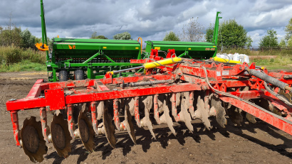Борона дисковая БДМ-А двухрядная (узел СНАРУЖИ сферы диска) от 1,2 до 9,3 метров