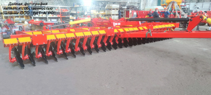 Борона дисковая КОРТЕС® + на эластомерах с шириной захвата от 2,5 до 9,1 метров на дисках 610мм