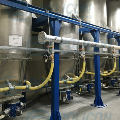 Бункер для сыпучих химикатов