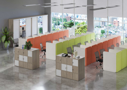 Мебель для колл-центров «Колл-центр Д» и «Колл-центр Т»