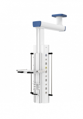 Потолочная одноплечевая медицинская консоль CADUCEUS C1-VE