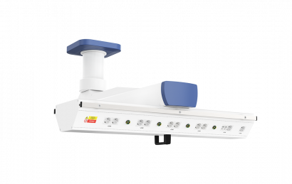 Потолочная медицинская консоль одноплечевая CADUCEUS C1E-AL