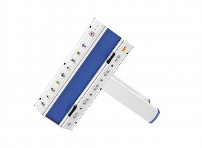 Потолочная двухплечевая медицинская консоль CADUCEUS C2E-A