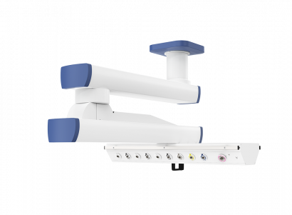 Потолочная медицинская консоль двухплечевая CADUCEUS C2E-AL