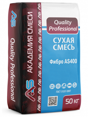 Сухая смесь Академия смеси «Quality Professional» Фибро AS400 (50 кг)