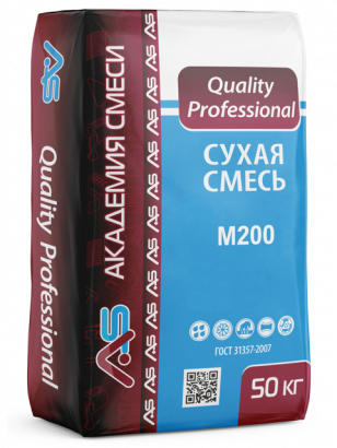 Сухая смесь Академия смеси «Quality Professional» Кладочная М200 (50 кг)