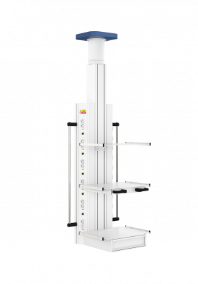 Вертикальная потолочная медицинская консоль CADUCEUS CC-V