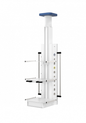 Вертикальная потолочная медицинская консоль CADUCEUS CC-V