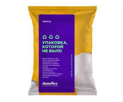 Гибкая упаковка для снеков (чипсы, сухарики)