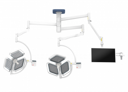 Светильник медицинский хирургический потолочный CADUCEUS CL3-L3/L3