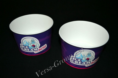 Бумажные креманки для мороженого