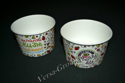 Бумажные креманки для мороженого