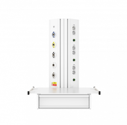 Настенная вертикальная медицинская консоль CS07