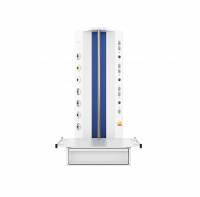 Медицинская консоль настенная вертикальная CS07L