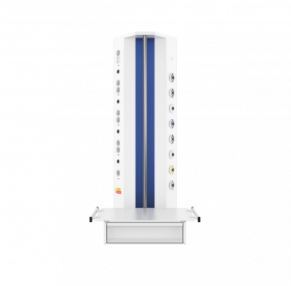 Медицинская консоль настенная вертикальная CS07L