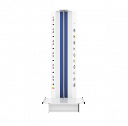 Медицинская консоль настенная вертикальная CS07L
