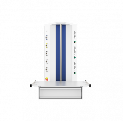 Медицинская консоль настенная вертикальная CS07L