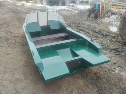 Полипропиленовая лодка Ресурс 400ДС