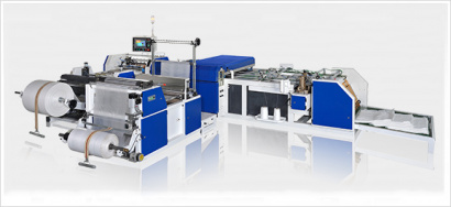 Автомат по резке-зашивке мешков и вставке полиэтиленового вкладыша