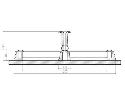 Фонтан FC "Каменный цветок" 5000 с наутилусами