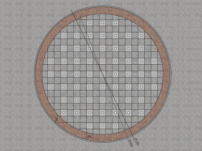 Пешеходный фонтан FC 15000 (с погружными насосами)
