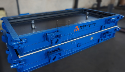 Металлоформы трамвайных плит