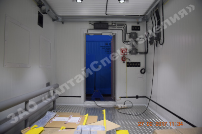 Блочно-модульный склад ЛВЖ