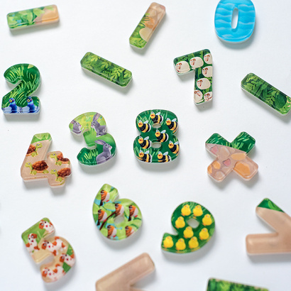 НАБОР ЦИФР И МАТЕМАТИЧЕСКИХ СИМВОЛОВ, серия: ЛАПЫ, УШИ И ХВОСТЫ