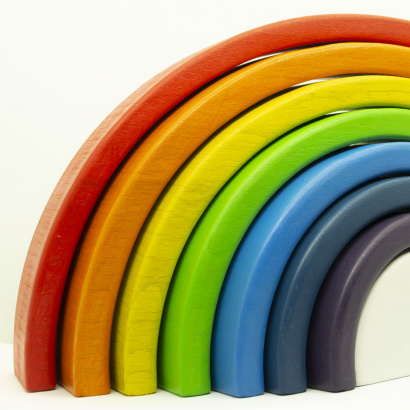 Радуга из дерева