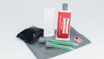 Двухкомпонентный быстроотверждаемый эпоксидный клей конструкционный RUBOND ET 200 (50мл)