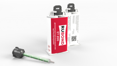 Двухкомпонентный быстроотверждаемый эпоксидный клей конструкционный RUBOND ET 200 (50мл)