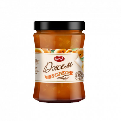 Абрикосовый джем с кусочками SAVA