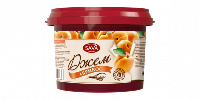 Абрикосовый джем с кусочками SAVA