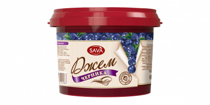 Черничный джем с кусочками SAVA