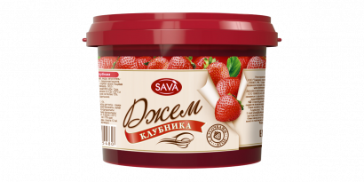 Клубничный джем с кусочками SAVA