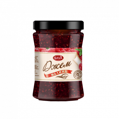 Малиновый джем с кусочками SAVA