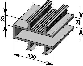 Гидрошпонка DP 100/25-4/25