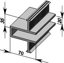 Гидрошпонка DP 70/20-2/35