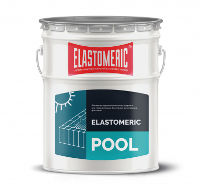Elastomeric Pool (ведро 20кг) голубой